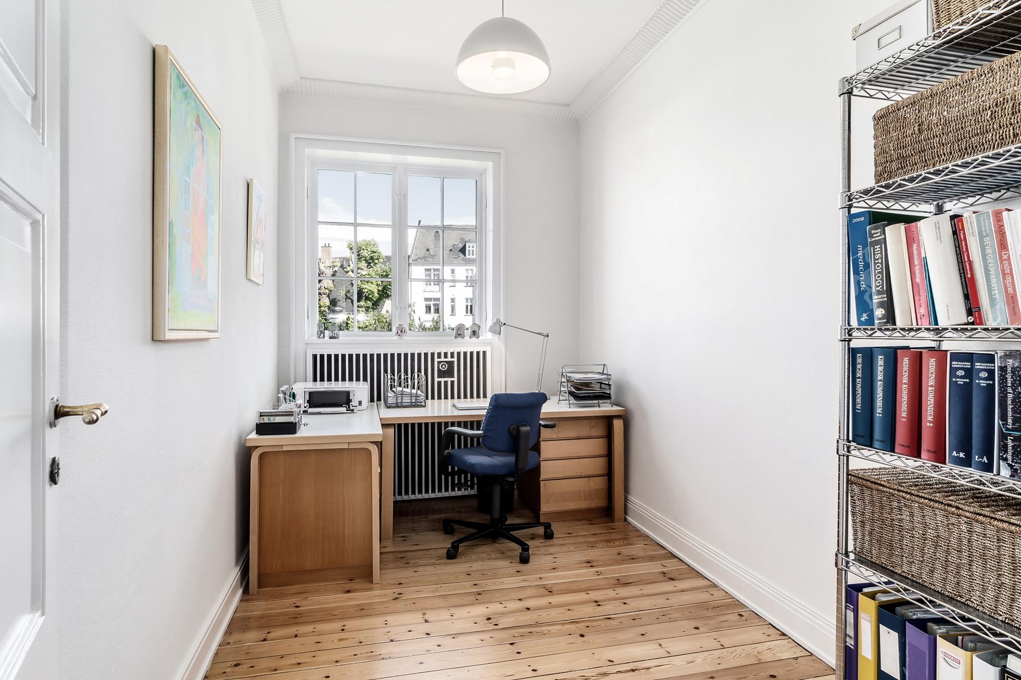 Tranevænget 4, 2. TH., Hellerup - Arbejdsværelse