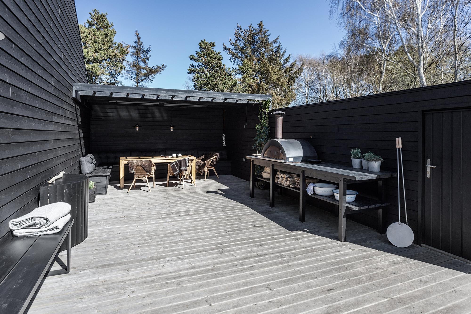 Strandlystgårdsvej 87, Yderby Lyng, Sjællands Odde - Terrasse