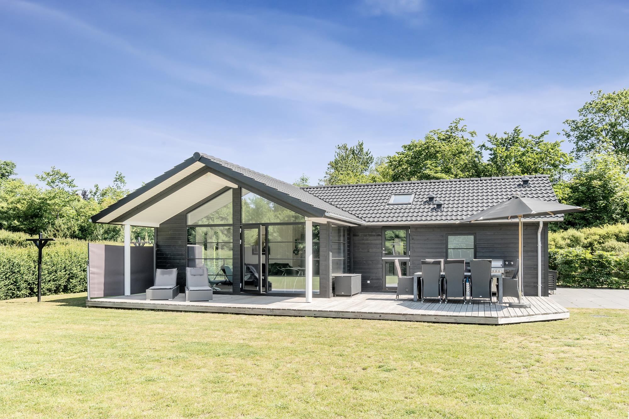 Pilebakken 5, Veddinge Bakker, Fårevejle - Set fra haven