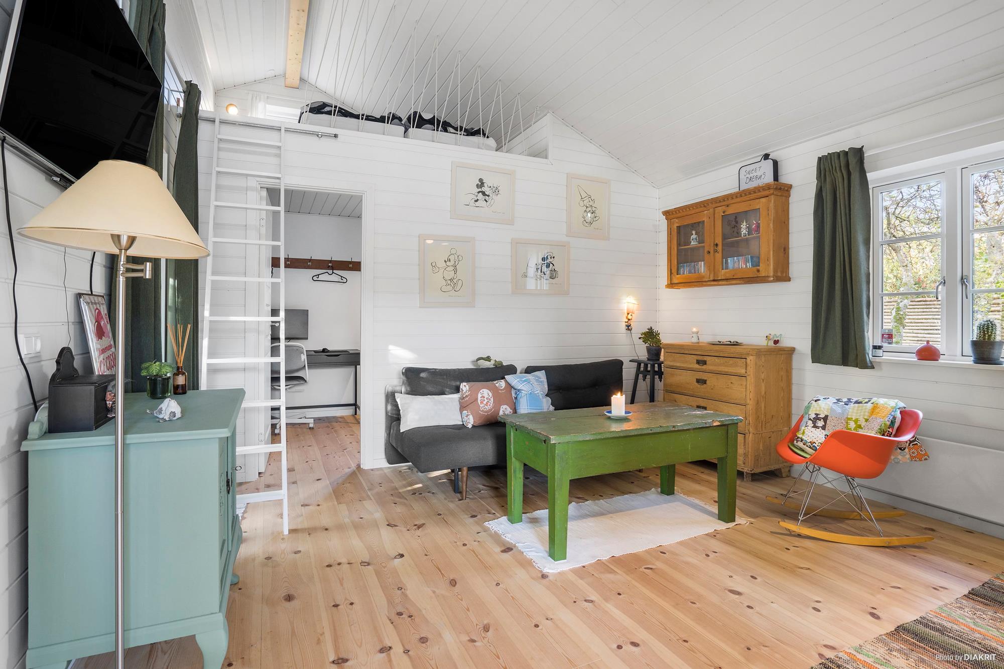 Vibevej 14, Hornbæk - Stue