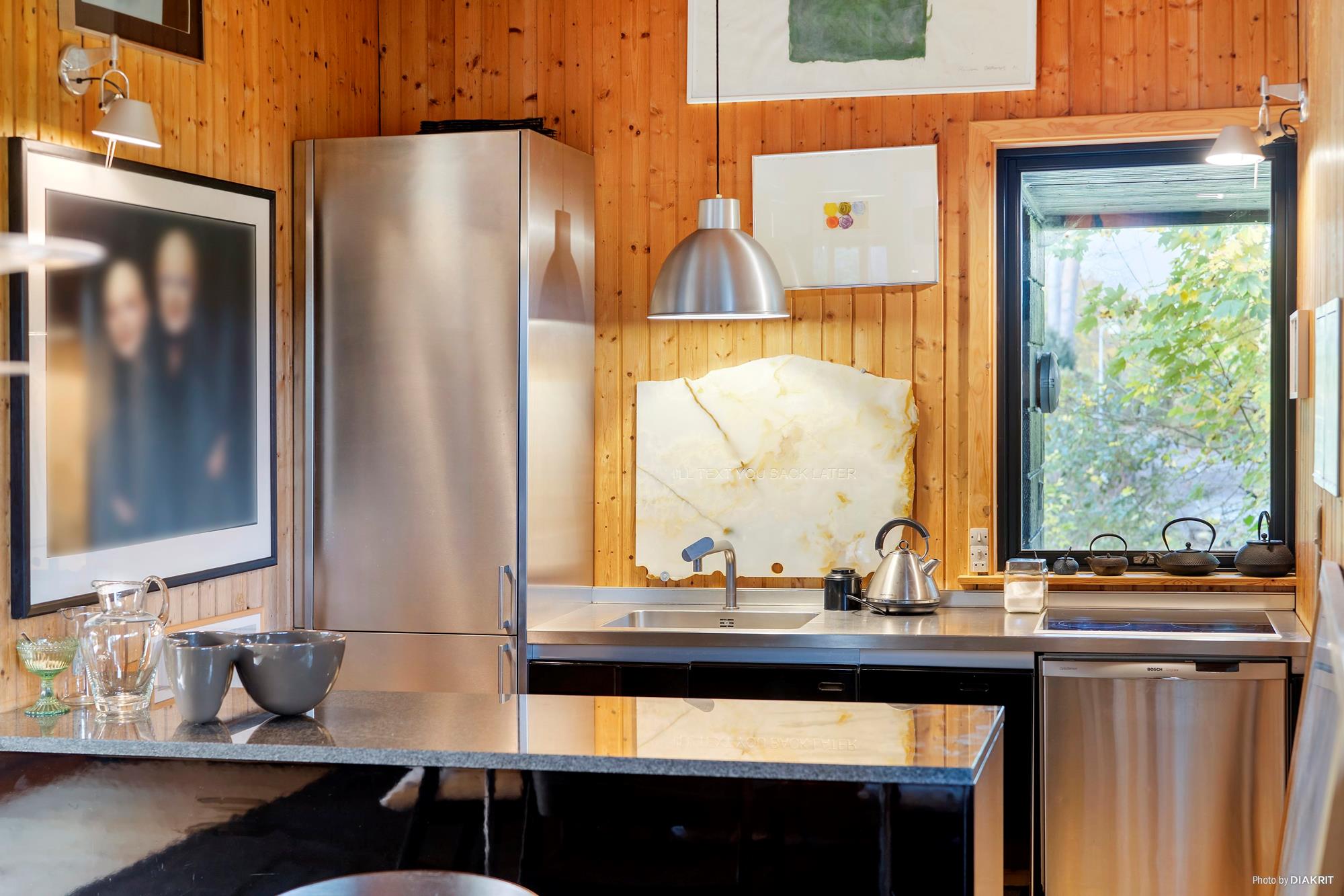 Blåbærvej 17, Horneby Fælled, Hornbæk - Køkken