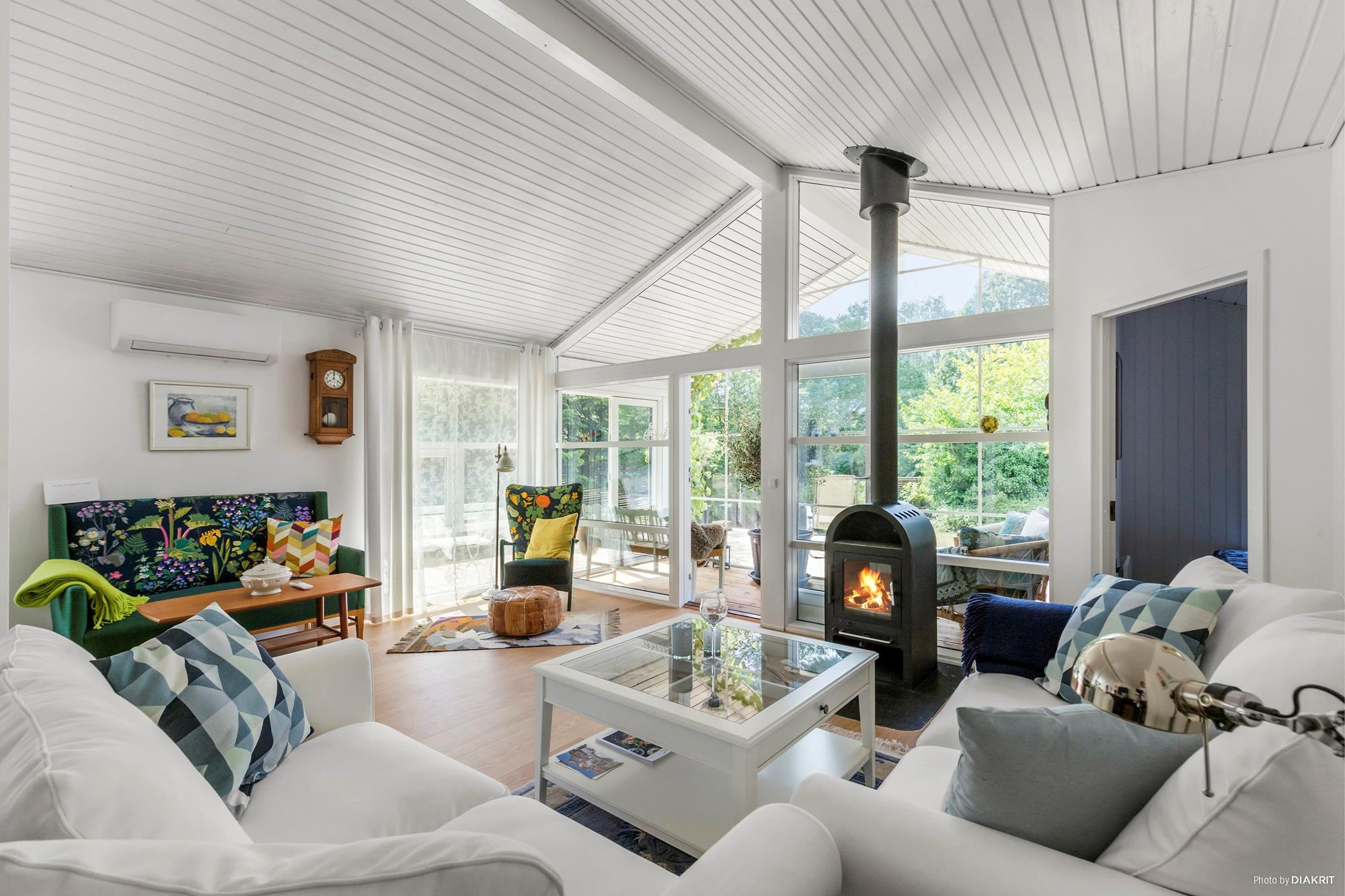 Skættevej 1, Horneby Fælled, Hornbæk - Stue
